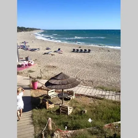 Apartment Marine De Bravone T2 Terrasse Front De - Pieds Dans L'eau - Clim - Piscine - Wifi Linguizzetta
